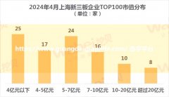 杏宇平台:2024年4月上海新三板企业市值TOP100：20家企业冲击北交所